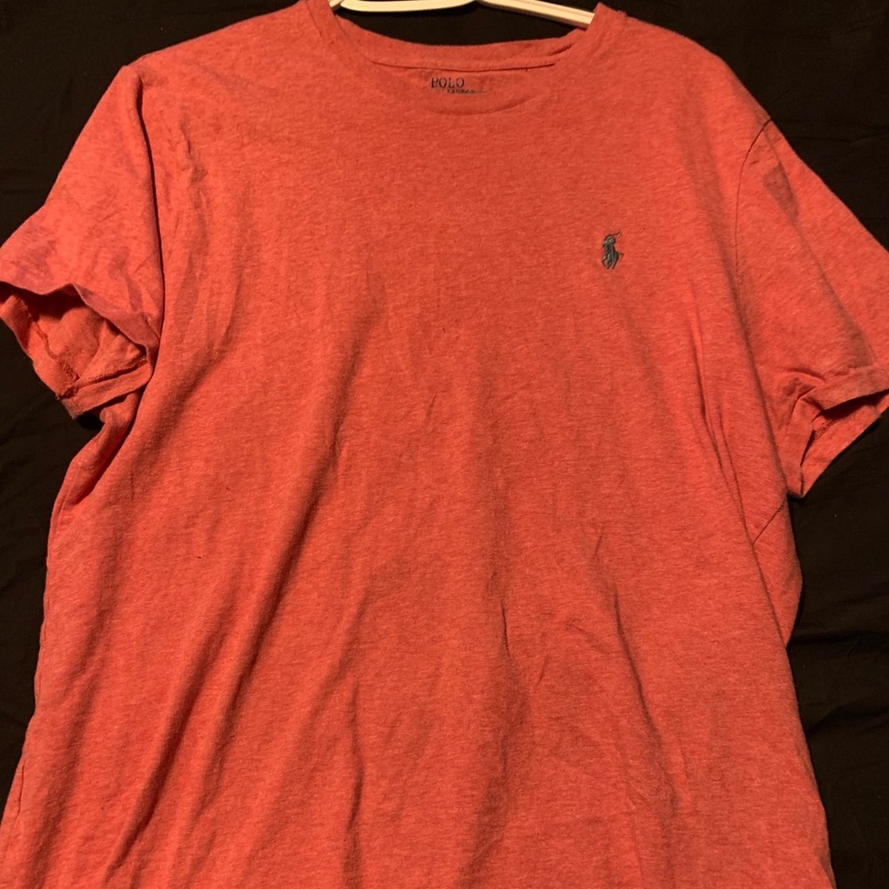 Salmon Short Sleeve Polo T-Shirt